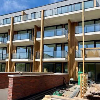 Bouw van appartementen 't Laantje in Loosdrecht
