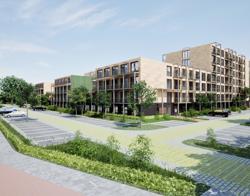 Circusterrein Hilversum artist impression parkeren