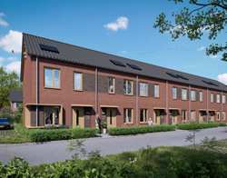 Dennenlaan Loosdrecht rijwoningen artist impression