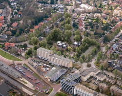 Slochterenlaan Noord Bussum artist impression 4 luchtfoto